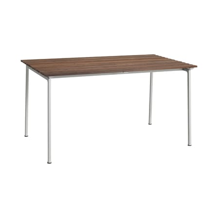Table rectangulaire Traverse bois marron / 140 x 83 cm - Hay