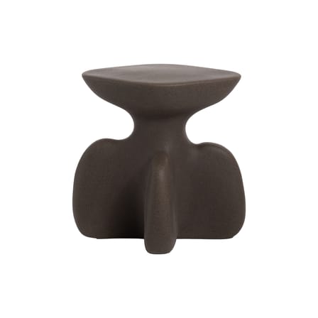 Tavolino d'appoggio Archeo materiale plastico marrone / H 38,7 cm - Jaime Hayón - Magis