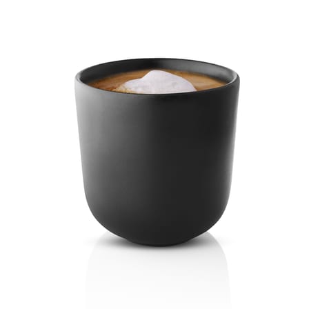 Nordic Kitchen Thermal travel cup ceramic black 25 cl - Sandstone - Eva Solo
