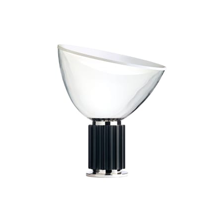 Tischleuchte Taccia LED glas schwarz / H 64,5 cm - Castiglioni, 1962 - Flos