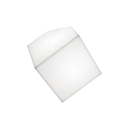 Applique Edge plastique blanc / Plafonnier - Artemide