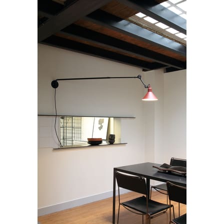 Applique N°213 métal noir / Bras téléscopique - Lampe Gras - DCW éditions