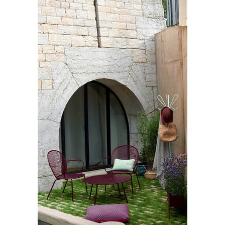 Blumenkasten Basket metall violett lang / L 119 x H 54 cm - Fermob