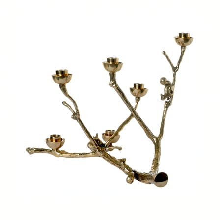 Chandelier Twiggy métal or / L 30 x H 30 cm - Pols Potten