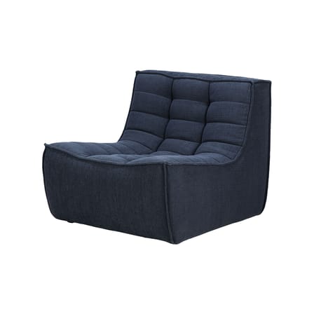 Chauffeuse N701 tissu gris - Ethnicraft