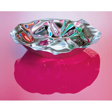 Corbeille Sarria métal / Ø 27,5 cm - Lluis Clotet, 2000 - Alessi