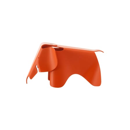 Décoration Eames Elephant RE (1945) rouge / Small - L 39 cm / Plastique recyclé - Vitra