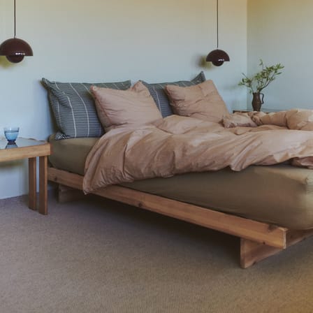 Lit double Kanso / Pour matelas 180 x 200 cm - KARUP DESIGN