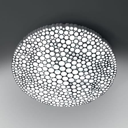 Applique Calipso LED plastique blanc / Ø 52 cm - Bluetooth - Artemide