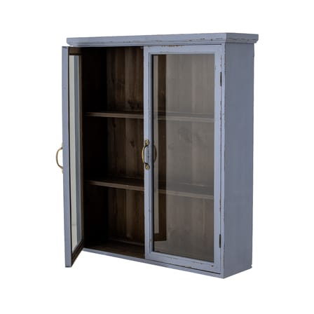 Portaoggetti da parete Hazem legno blu / L 81 x P 22 x H 91 cm - Bloomingville