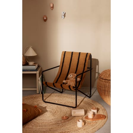 Schnurlosleuchte Meridian LED metall beige / Metall - H 26 cm - Ferm Living
