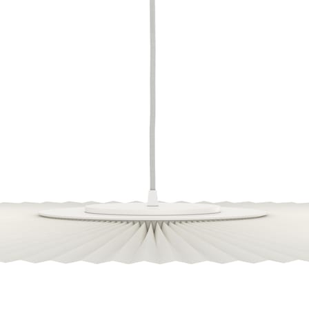 Sospensione Carmen Large tessuto bianco / LED - Ø 120 cm - Hartô