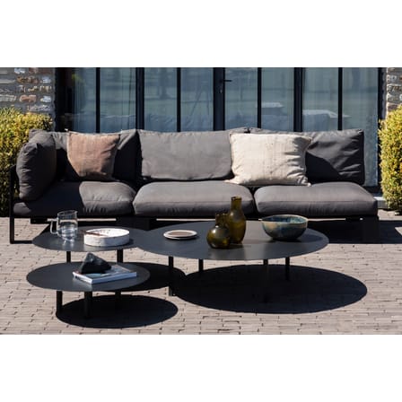 Table basse 02 Medium métal noir / Ø 78 x H 25 cm - Serax