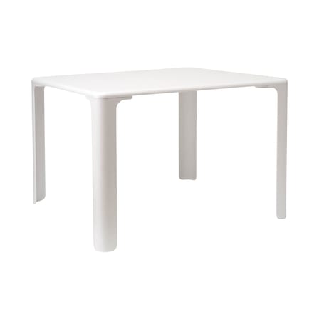 Table enfant Linus plastique bois blanc 120 cm x 75 cm - Magis