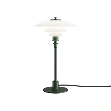PH 2/1 Table lamp glass green / Reprint, 1927 - Louis Poulsen