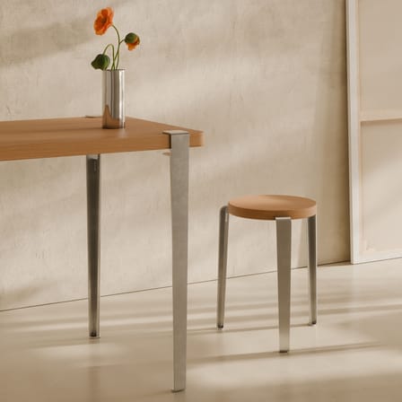 Tabouret empilable Lou Core / H 45 cm - Chêne éco-certifié - TIPTOE