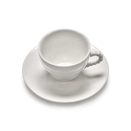Set de 2 tasses avec soucoupes Perle Fine - Serax