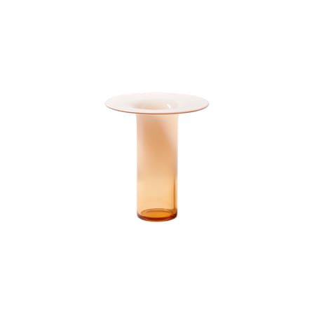 Vase Silvan Basso glas rosa / Ø 24 x H 25 cm - CASSINA