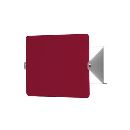 Applique avec prise  métal rouge à volet pivotant E14 / Charlotte Perriand, 1962 - Nemo