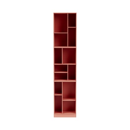 Bibliothèque Loom bois rose / L 46.8 x P 30 x H 215.8 cm - MONTANA