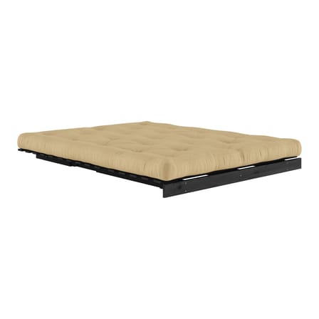 Canapé convertible Roots / L 160 cm - 3 positions / Structure noire - KARUP DESIGN