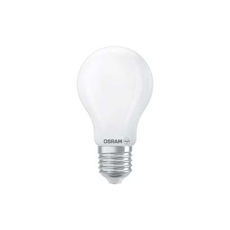 Dimmbare E27 LED-Lampe Classique A60 glas weiß Frosted / 11 W (= 100 W) – Warmweiß - Osram