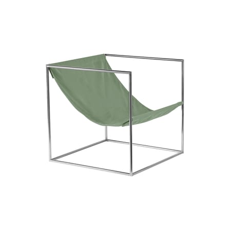 Fauteuil Solo tissu vert Outdoor - valerie objects