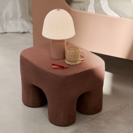 Lampe sans fil rechargeable Frill rose - Ferm Living