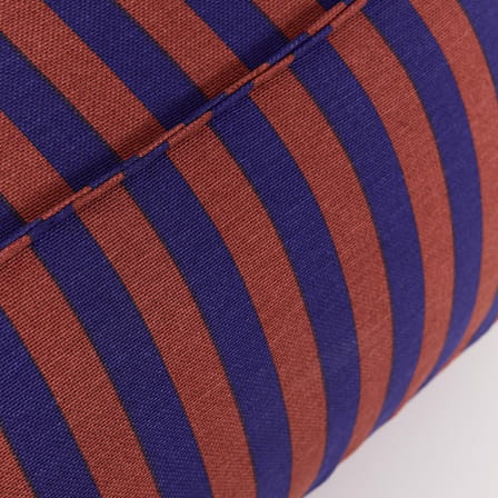 Pouf Ziggy tessuto blu - NOBODINOZ