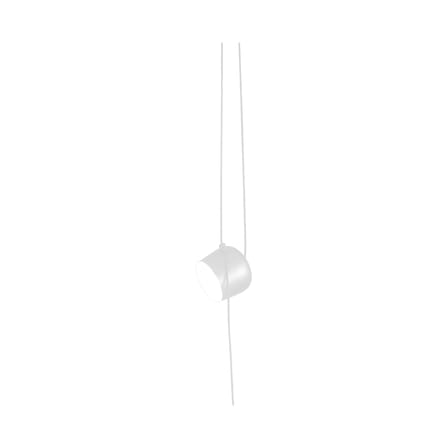 Suspension AIM Small métal blanc LED  - Ø 17 cm - Flos