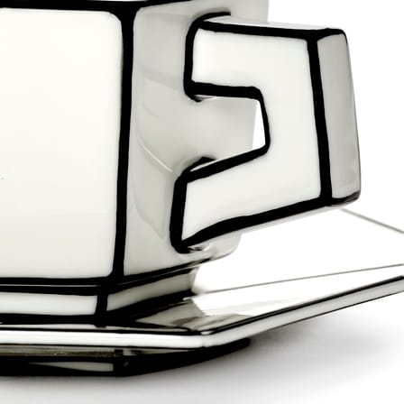 Set de 2 tasses à espresso + soucoupes Carte Blanche - Serax