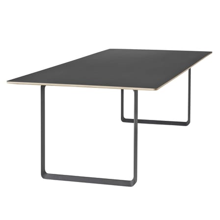 Table rectangulaire 70-70 XL / 255 x 108 cm - Contreplaqué finition linoleum - Muuto