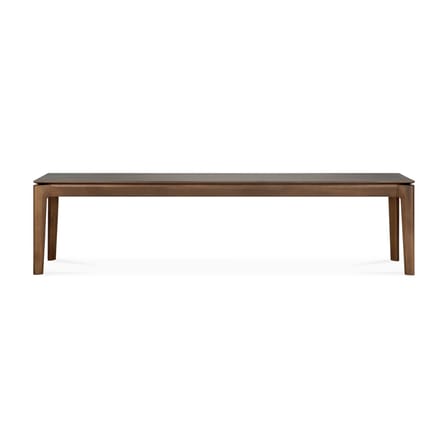 Bok Bench wood brown / L 186 cm - Solid teak - Ethnicraft