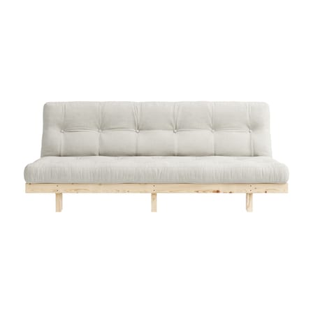 Canapé convertible Lean blanc & pin / L 200 cm - KARUP DESIGN