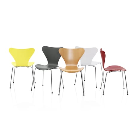 Chaise empilable Série 7 bois naturel / Bois naturel - Arne Jacobsen, 1955 - Fritz Hansen