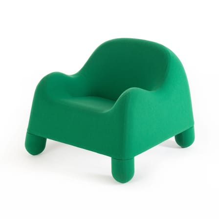 Fauteuil rembourré Gomma tissu vert / De Pas, D'Urbino, Lomazzi, 1970 - Zanotta