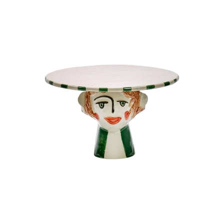 Plat à gâteau Tarte de Bobonne céramique multicolore / Small - Ø 17,5 cm - Serax