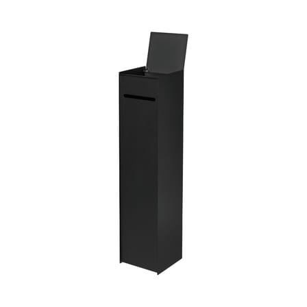 Portarotolo per Carta Igienica Sama metallo nero / Per 5 rotoli - H 59 cm - Ferm Living