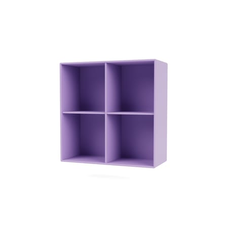 Rangement mural Show bois violet / L 69,6 x P 30 x H 69,6 cm - MONTANA