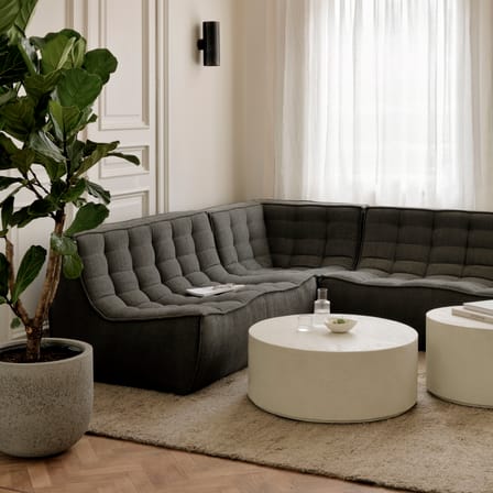 Table basse Elements / Ø 80 x H 32 cm - Microciment - Ethnicraft