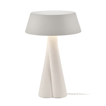 Paulina 04 Table lamp ceramic white / Sandstone - Ø 33 x H 51.5 cm - Serax