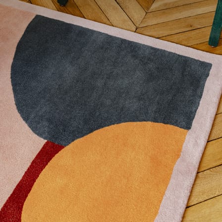 Tapis Morning Yoga / 210 x 140 cm - Laine tuftée main - COLORTHERAPIS