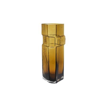 Vase Muro verre orange / H 38 cm - Recyclé - Ferm Living