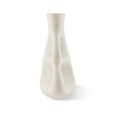 Vase Three Ears Small céramique blanc / H 21 cm - Pols Potten