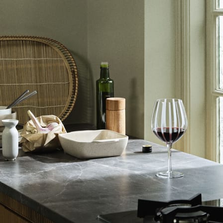 Verre à vin Stripe verre blanc / 65 cl - BROSTE COPENHAGEN