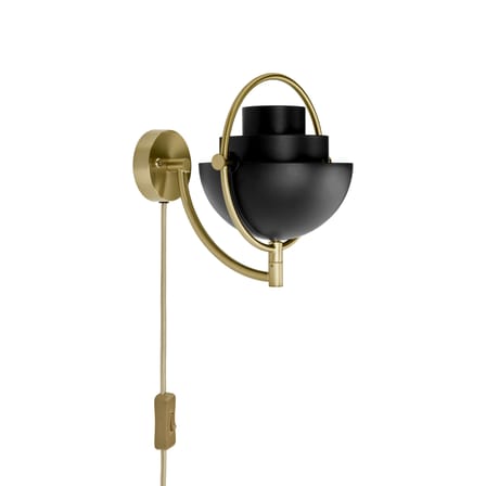 Applique avec prise Multi-Lite métal / Modulable & orientable - Louis Weisdorf, 1972 - Gubi