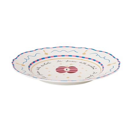 Assiette Il frutto della passione - Apple céramique rose / Ø 26,5 cm - Bitossi Home