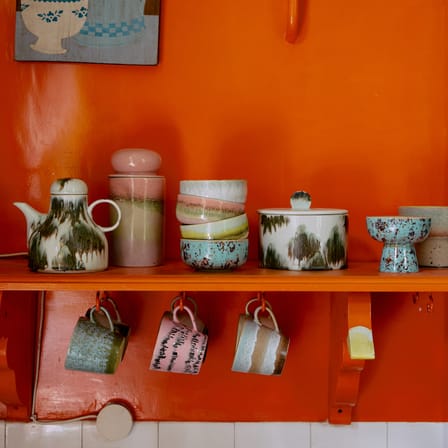 Cafetière 70s ceramics céramique multicolore / 990 ml - HK LIVING