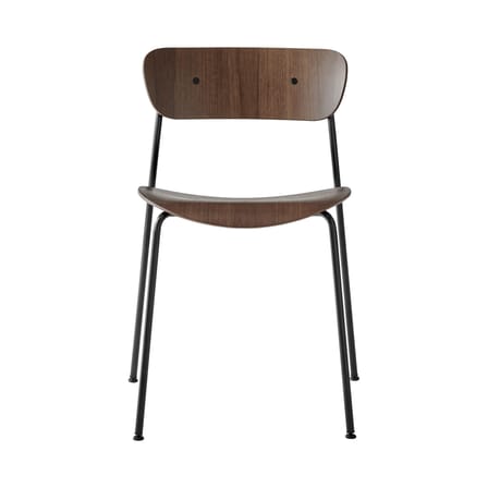 Chaise empilable Pavilion AV1 bois naturel - &tradition