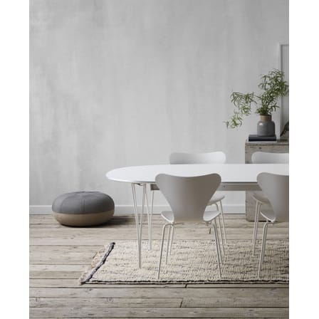 Chaise empilable Série 7 bois noir / Frêne teinté - Arne Jacobsen, 1955 - Fritz Hansen